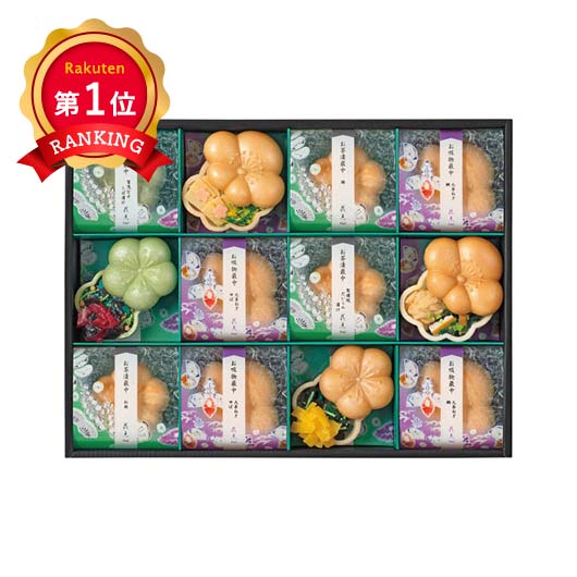  京都・辻が花　お茶漬・お吸物最中詰合せ