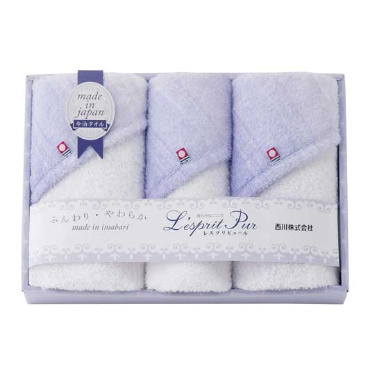 西川　レスプリ　今治製タオルセット　　ＴＴ８２３０３５０７画像2