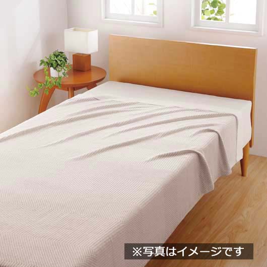 西川　新大地オーガニック　変わり織りタオルケット　　ＲＲ８２０１０００４画像3