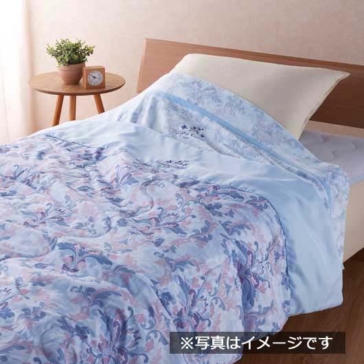 ティツィアナ・ガロ　ウォッシャブル肌掛けふとん　ブルー　ＴＦ－４０６１〈ブルー〉画像3