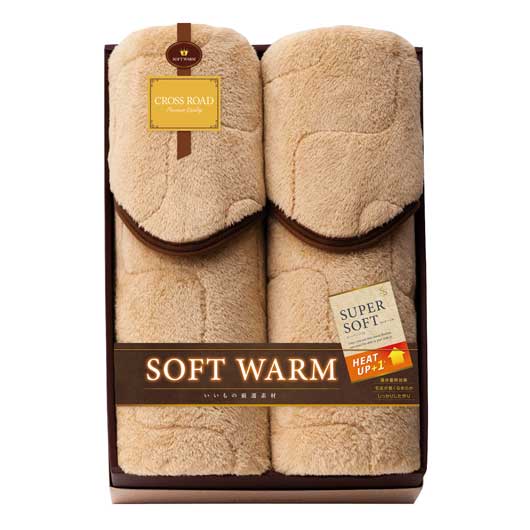 クロスロード　ＳＯＦＴ　ＷＡＲＭ　あったか遠赤極ふわ敷パット２Ｐ　　６４５０－２Ｐ画像2