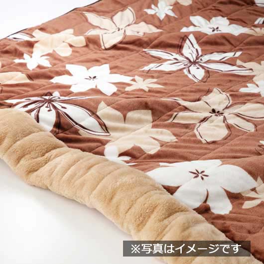 クロスロード　ＳＯＦＴ　ＷＡＲＭ　あったか遠赤極ふわ合せ綿入毛布　　２４１００画像3