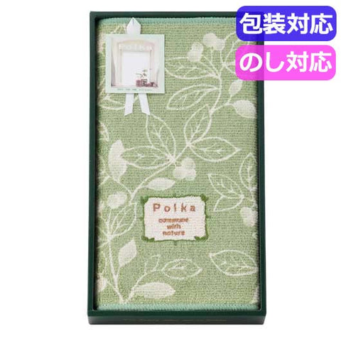  ポルカ　綿混バスマット　グリーン　０９５００１ＧＲ〈グリーン〉