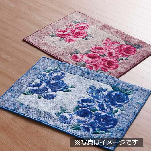 ローズ　バスマット　ピンク　０９４５５４ＰＩ〈ピンク〉画像3