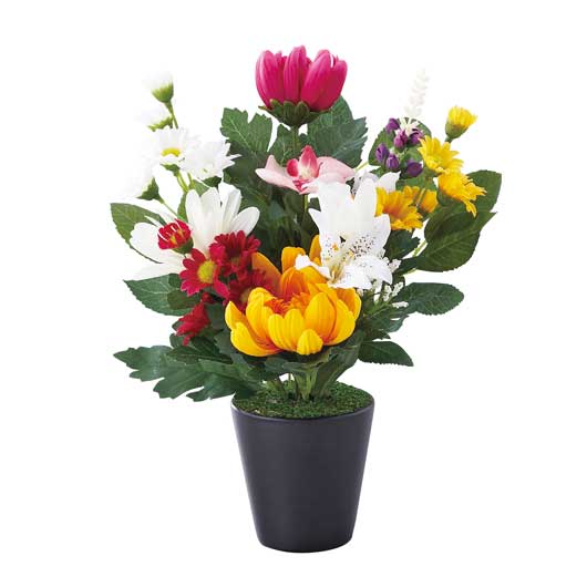 ＳＣ触媒加工　長く美しい仏花［凪］（アーティフィシャルフラワー）　　ＢＵＧＡ－０２－２３画像2