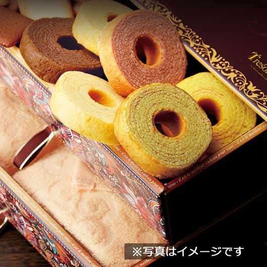 Ｔｒｅｓｏｒｅ　Ｄｏｌｃｅ　［宝石箱］フルーツカラーバウム＆今治産タオル　　ＴＲＥＧ－ＨＪ３画像5