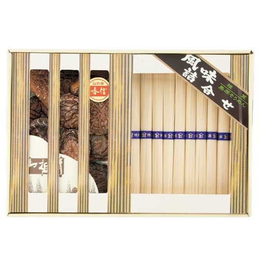 乾物家　国産椎茸と手延そうめん御詰合せ　　ＫＢＹ－ＤＪ３画像2