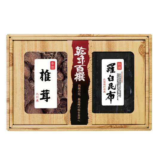 乾味百撰　九州産香信椎茸・羅臼昆布　　ＣＫＫ－３０画像2