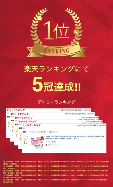 P＆G ボールドジェルボールギフトセット画像2