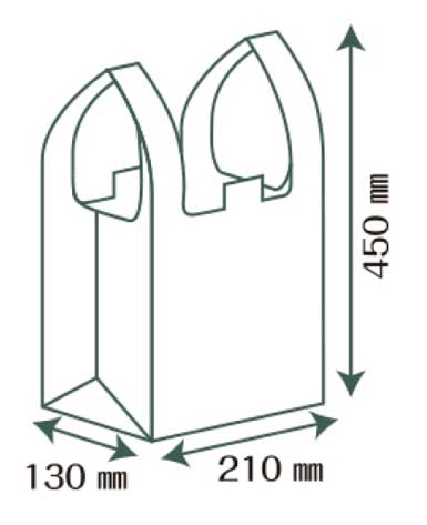 クルマ用ポリ袋１５枚ＢＯＸ【100個単位】画像2