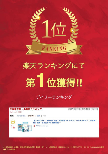ホームクリーン6点セット【30個単位】画像2